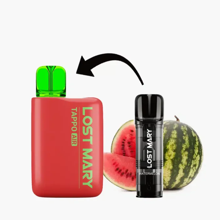 LOST MARY TAPPO AIR Starter Kit | Red (Inkl. 1 Pod Watermelon) 20 mg/ml – Bild 2